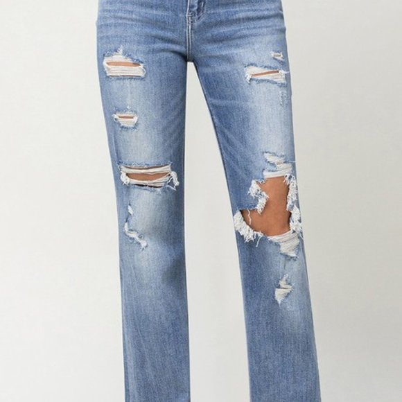 *NEW* Flying Monkey 90's Vintage Dad Jeans - Picture 5 of 10